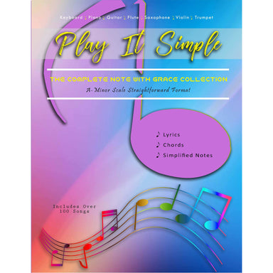 Play It Simple The Complete Note With Grace Collection-Music Book-NoteWithGrace.com