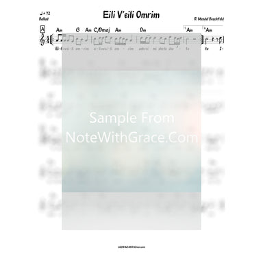 Tishrei Bundle Lead Sheets (Mixed Collections)-Sheet music-NoteWithGrace.com