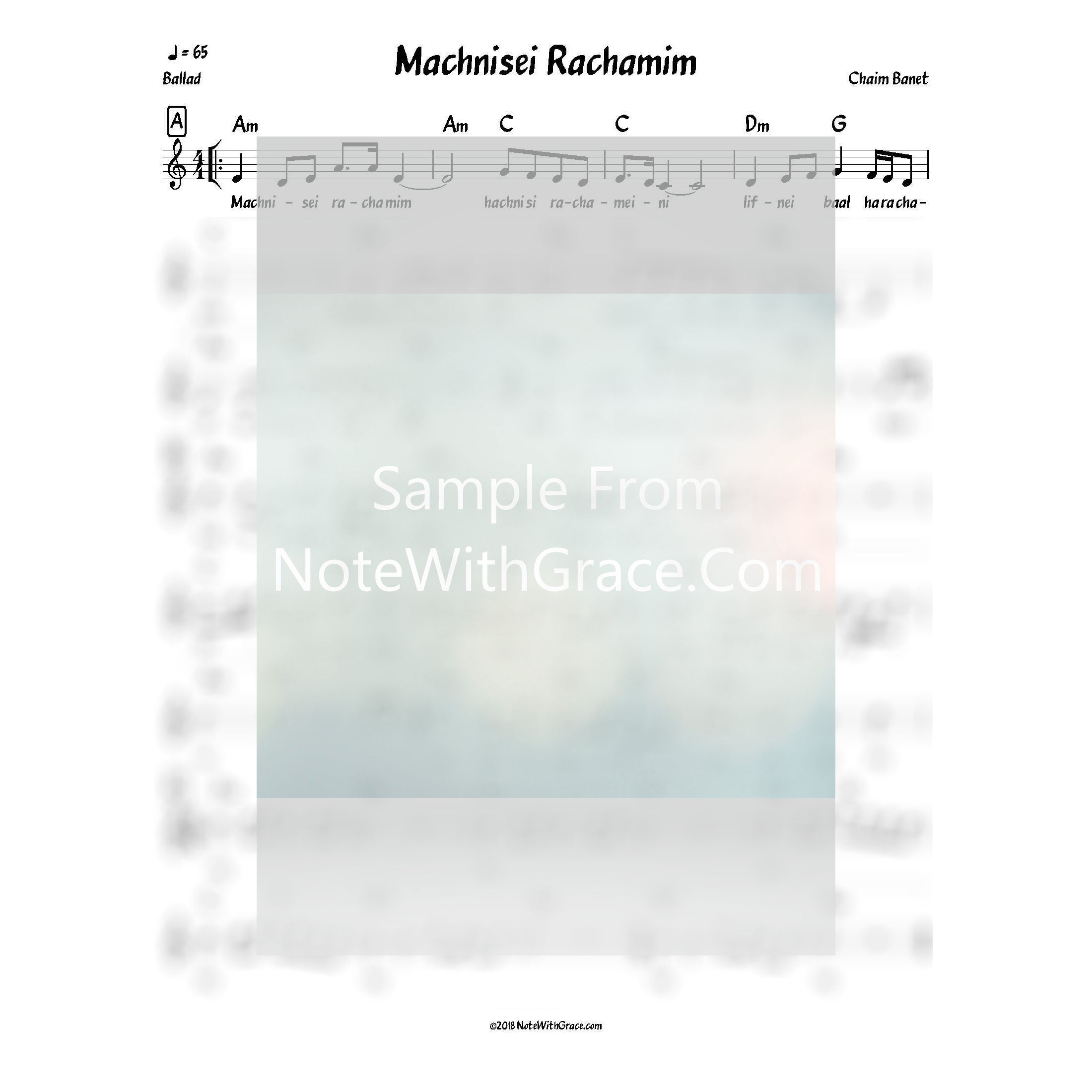 Tishrei Bundle Lead Sheets (Mixed Collections)-Sheet music-NoteWithGrace.com